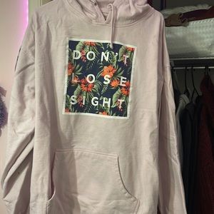 Pink hoodie